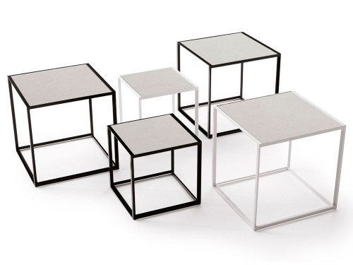 B&B Italia Canasta '13 Outdoor Square Low Table by Patricia Urquiola