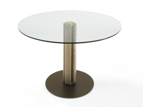 Porada Quadrifoglio Dining Table - Round 1 by C. Ballabio