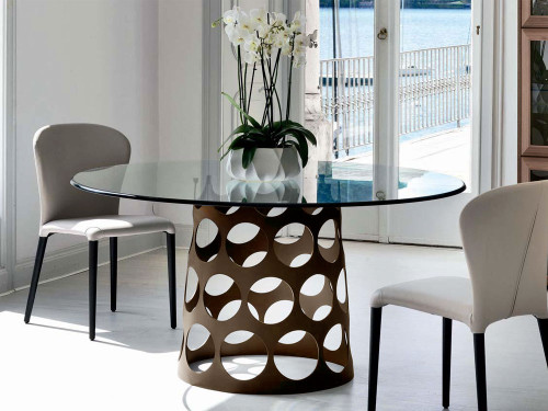 Porada Jean Round Dining Table by C. Ballabio