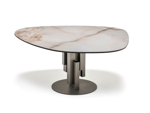 Cattelan Italia Skyline Keramik Round Dining Table