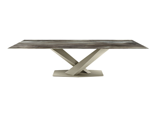 Stratos Crystalart Dining Table