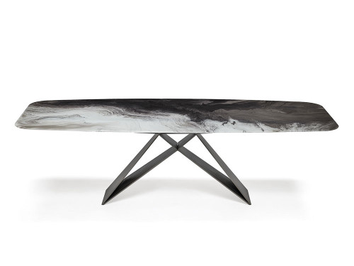 Cattelan Italia Premier Crystalart Dining Table
