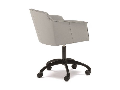 Tyler Swivel Chair with Castors