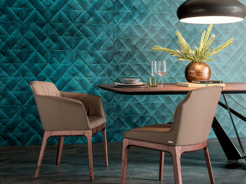 Cattelan Italia Musa Dining Chair with Arms by Paolo Cattelan