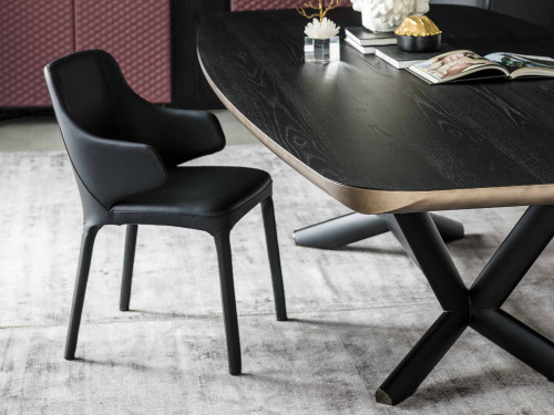 Cattelan Italia Wanda chair with arms by Paolo Italia