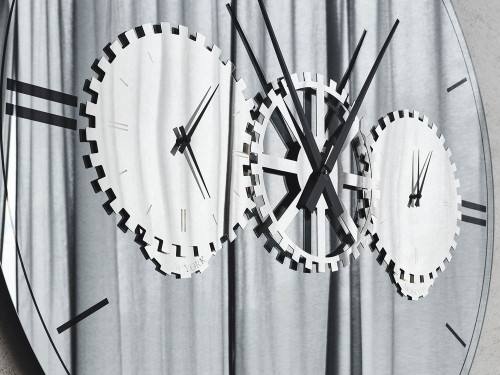 Cattelan Italia Times Mirror Clock 