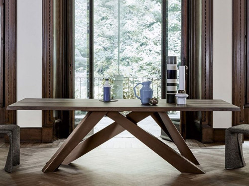 Big Table With Natural Edges