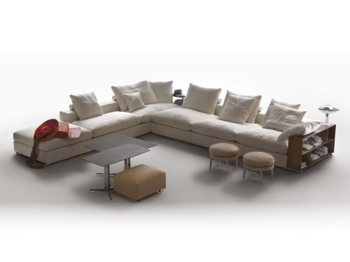 Flexform Groundpiece Sofa by Antonio Citterio