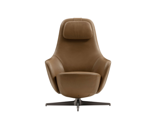 Harbor Laidback Lounge Chair - Leather