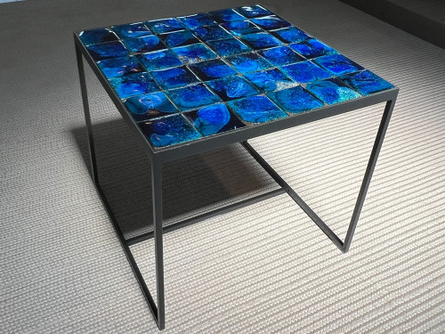 Sciara Side Table - Aqua