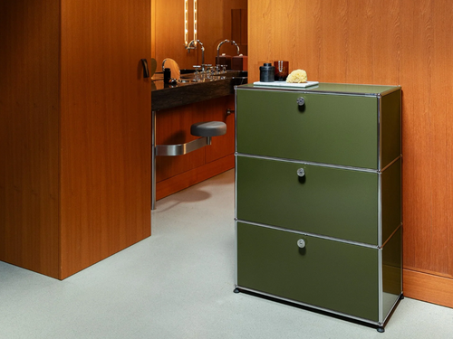 USM Haller Storage Olive Green - Special Edition