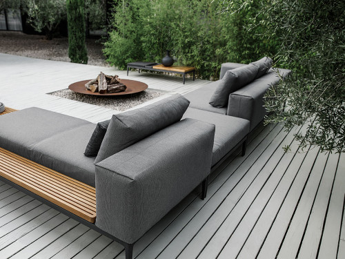 Gloster Grid Outdoor Coffee Table by Henrik Pedersen