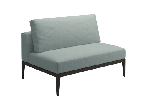 Grid Outdoor Dining Sofa