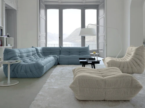 Ligne Roset Togo Footstool by Michel Ducaroy 