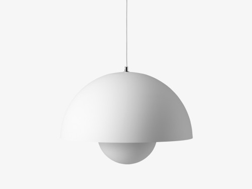 Flowerpot VP2 Pendant Light - Matt White