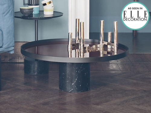 Cassina 9 Glass Coffee Table by Piero Lissoni