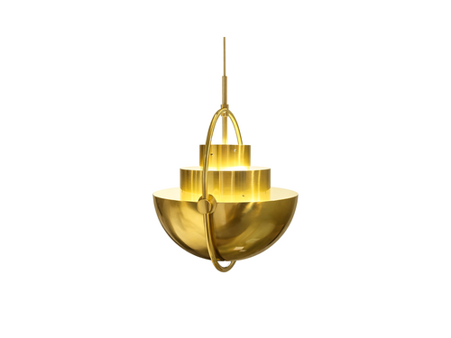 Multi-Lite Pendant Light - Shiny Brass