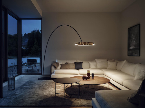Mito Large Arc Floor Light