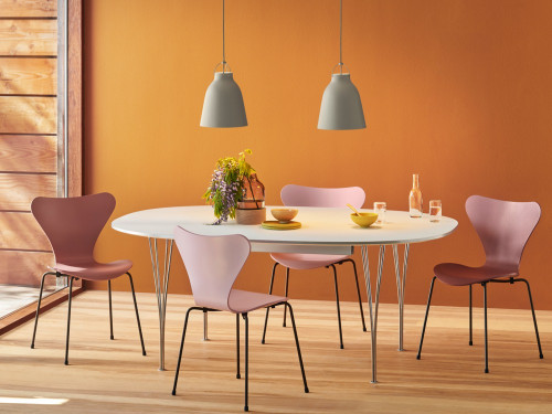 Series 7 3107 Dining Chair - Coloured Ash