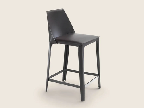 Isabel Leather Barstool