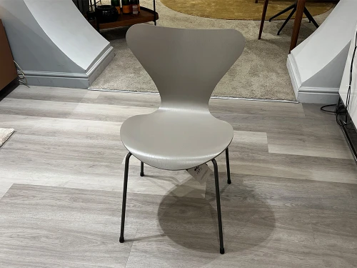 Series 7 Dining Chair - Light Beige Coloured Veneer
