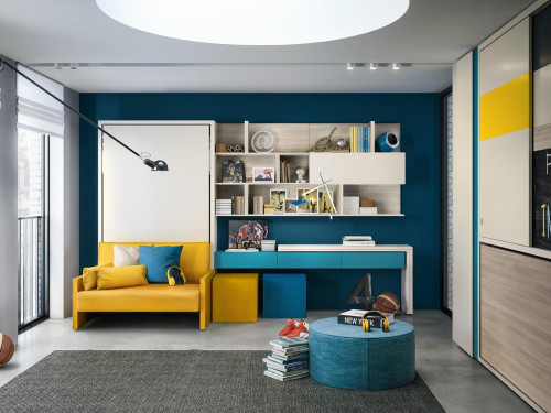 Altea Wall Bed with Sofa