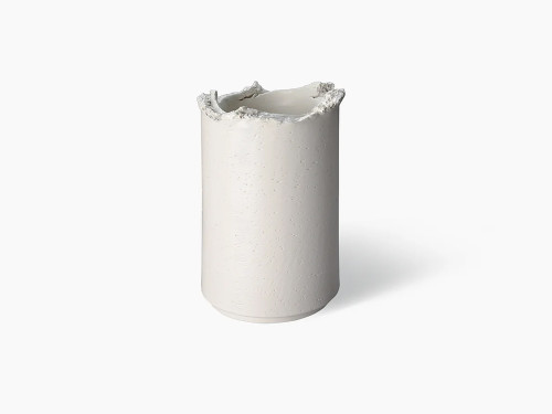 Small White Vase - Clay Collection