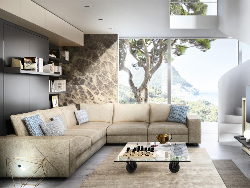 Tango Wall Bed with Sectional Sofa