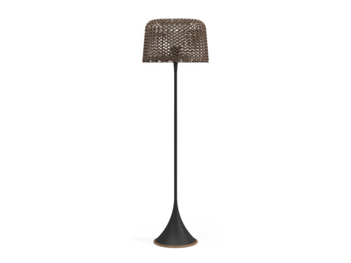 Ambient Mesh Outdoor Tall Lanter - Meteor