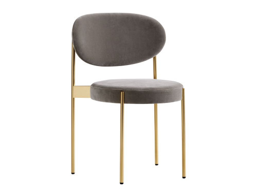 Verpan Series 430 Chair in Brass by Verner Panton