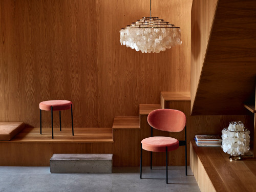 Verpan Series 430 Stool by Verner Panton