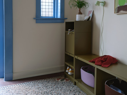 Stacked Storage Hallway Furniture