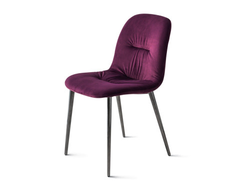 Chantal Dining Chair - Metal Legs