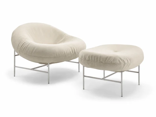 Perron Bun Lounge Chair & Ottoman
