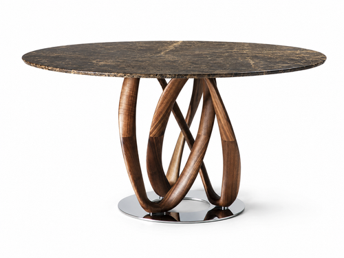 Infinity Marble Round Table