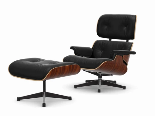 Eames Lounge Chair and Ottoman - Santos Palisander
