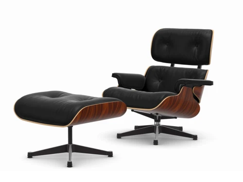 Eames Lounge Chair and Ottoman - Santos Palisander