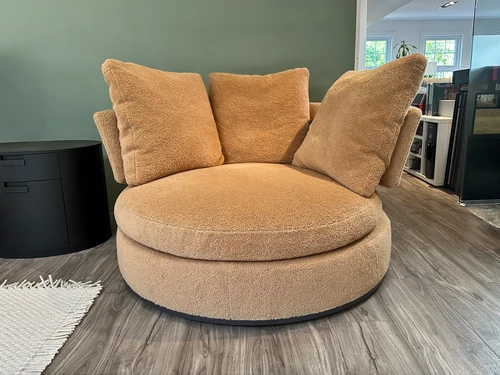 Amoenus Soft  Round Swivel Sofa - Ø 140 cm 