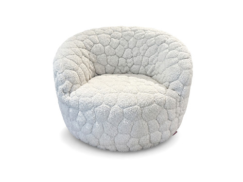 The Introvert Chair by Robbie Williams - Ivory Fabric