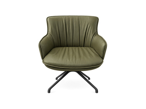 Rhonda Lounge Chair - Oliva Glove Leather