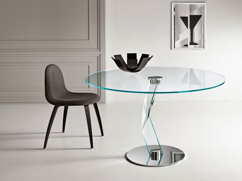 Tonelli Bakkarat Round Dining Table by D’Urbino & Lomazzi