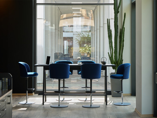 Mikado Side Chair High Barstool