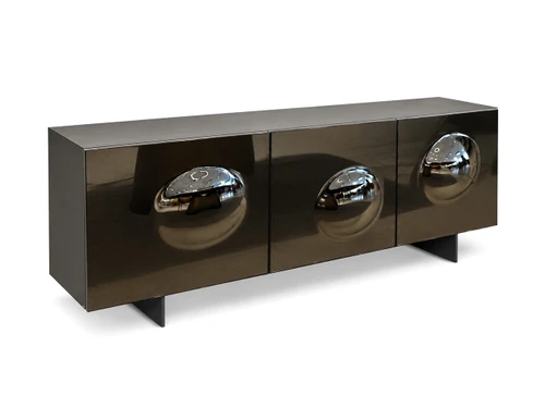 Cattelan Italia Paramount 3-Door Sideboard - Bronze Mirrored Glass