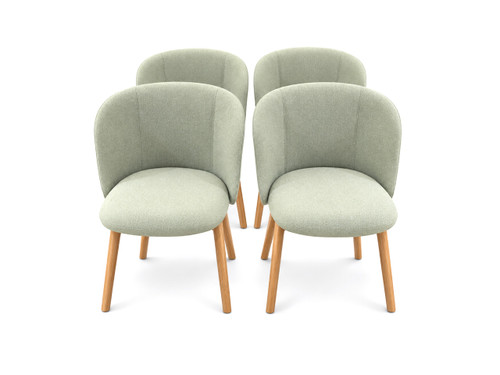 Mikado Chairs - Dumet Fabric - Set of 4