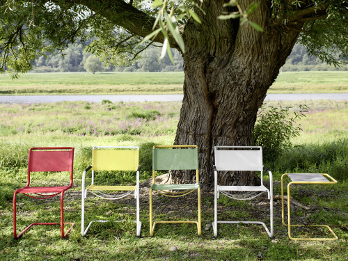  Thonet S 33 N All Seasons Outdoor Chair by Mart Stam