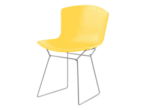 Knoll Bertoia Plastic Side Chair by Harry Bertoia