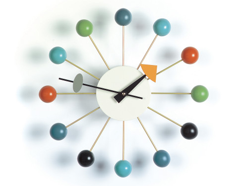 Vitra Ball Wall Clock by George Nelson 