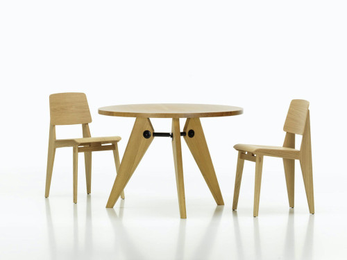Vitra Chaise Tout Bois Chair by Jean Prouvé