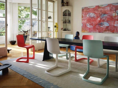 Vitra EVO-C Dining Chair by Jasper Morrison