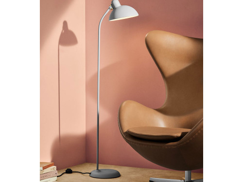 Fritz Hansen Kaiser Idell Floor Lamp by Christian Dell